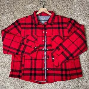 NWOT Dutch Harbor Gear Buffalo Plaid Jacket size 2XL